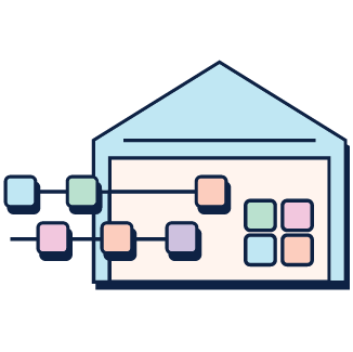 An illustration of DataOS in colour