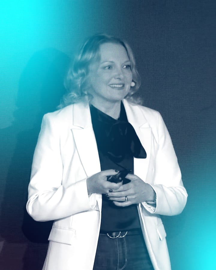 Angela Greenwood, keynote at Marketers & Money 2024